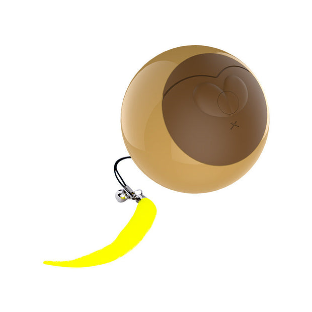 Glowing Auto Playful Kitty Spinning Orb