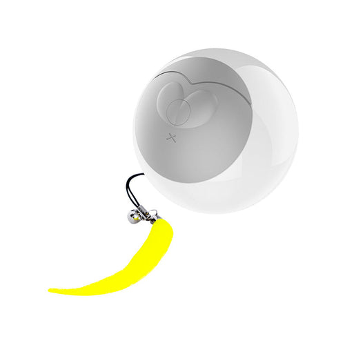 Glowing Auto Playful Kitty Spinning Orb